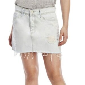 MOTHER The Big Mini A-Line Skirt in Get Blondie Size 26